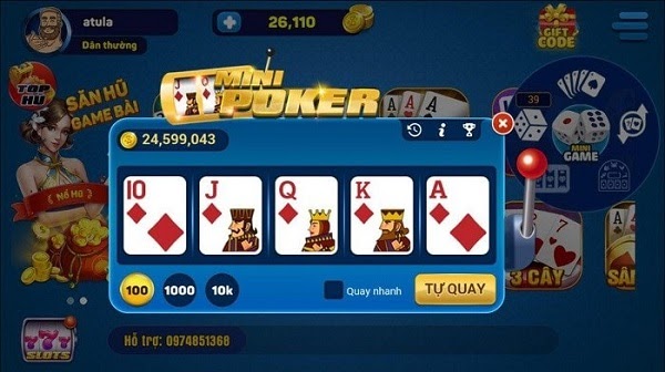 game-bai-mini-poker